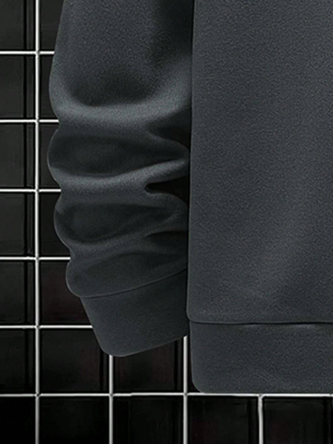 Manfinity Men Slogan Letter Graphic Drop Shoulder Long Sleeve Casual Sweatshirt, Boyfriend Gift