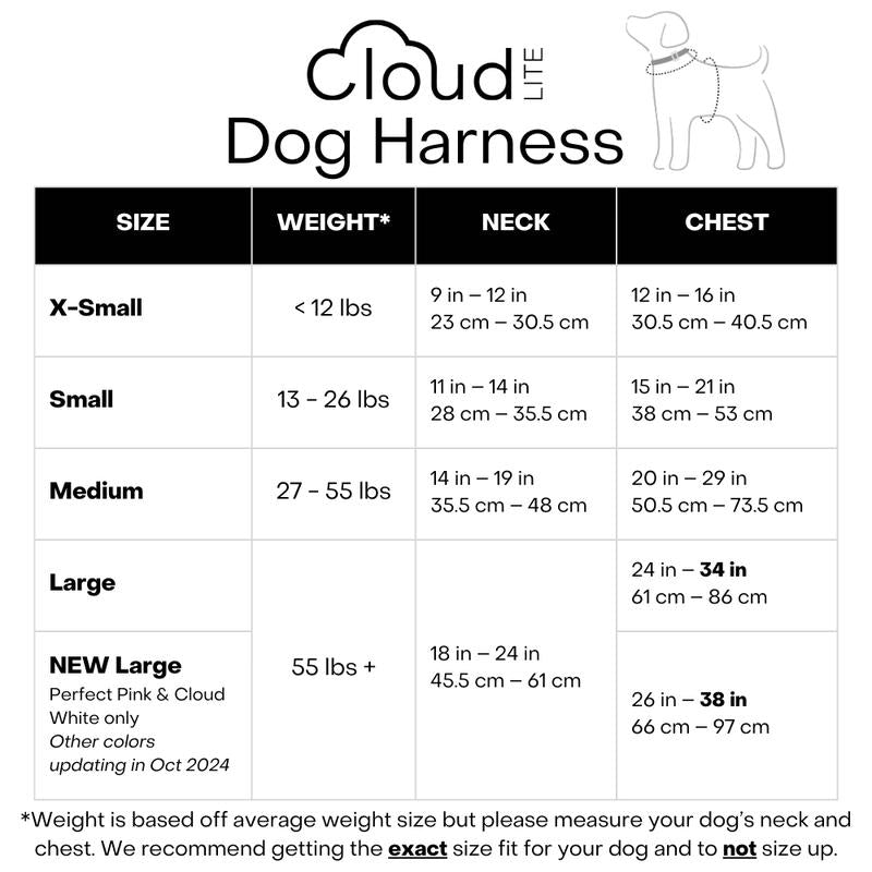 4-In-1 Cloud Hands Free Leash 5/8" Dog Harness Bundle ($108 Value)