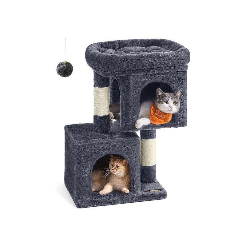 Feandrea Cat Tree with 2 Plush Condos