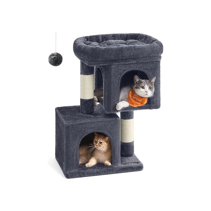 Feandrea Cat Tree with 2 Plush Condos
