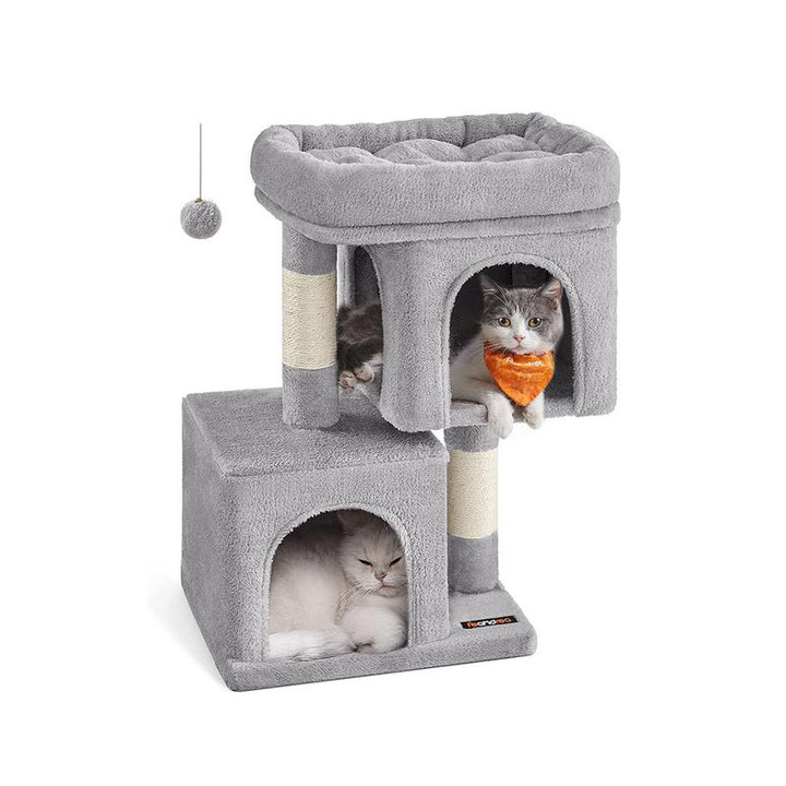 Feandrea Cat Tree with 2 Plush Condos