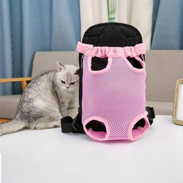 Portable Mesh Pet Carrier, Pet Backpack, Pet Travel Backpack, Suitable for Small Dogs and Cats, Pet Products